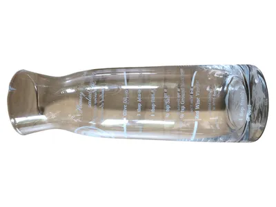 Clayre & Eef Messbecher Karaffe Glas 750ml Transparent mit Skala