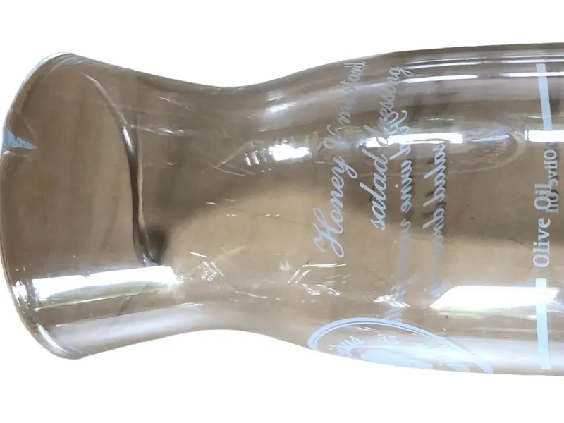 Clayre & Eef Messbecher Karaffe Glas 750ml Transparent mit Skala 3