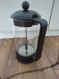 Bodum Kaffeebereiter French Press Schwarz Glas Kunststoff 1 Liter Klassisch 3