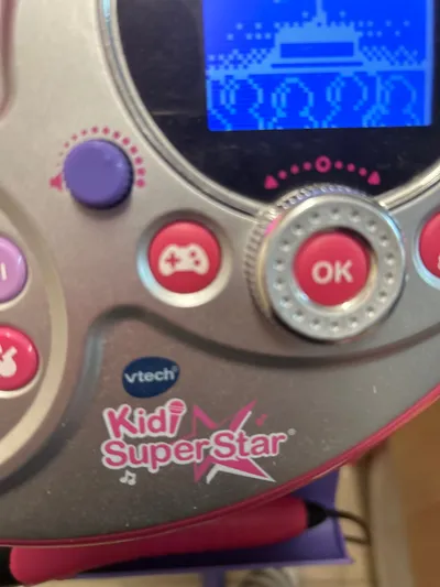 VTech Kidi SuperStar Kinder Musikspieler Karaoke Mikrofon Pink