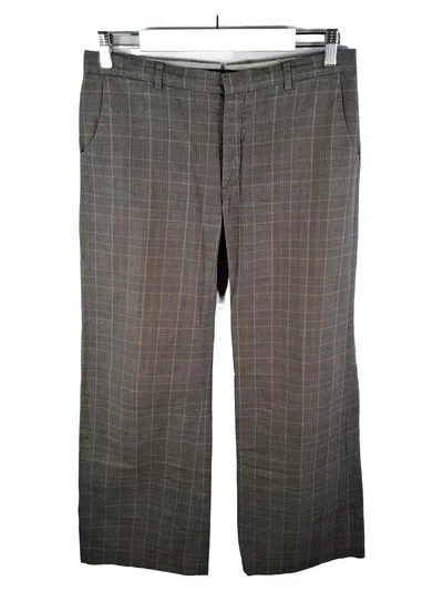 DRYKORN Stoffhose Damen W28 L34 Grau Kariert Glencheck Business