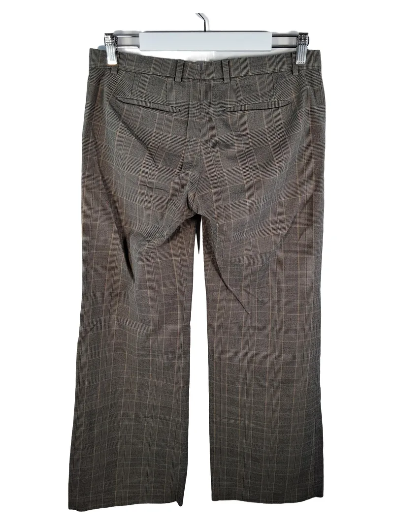 DRYKORN Stoffhose Damen W28 L34 Grau Kariert Glencheck Business 2