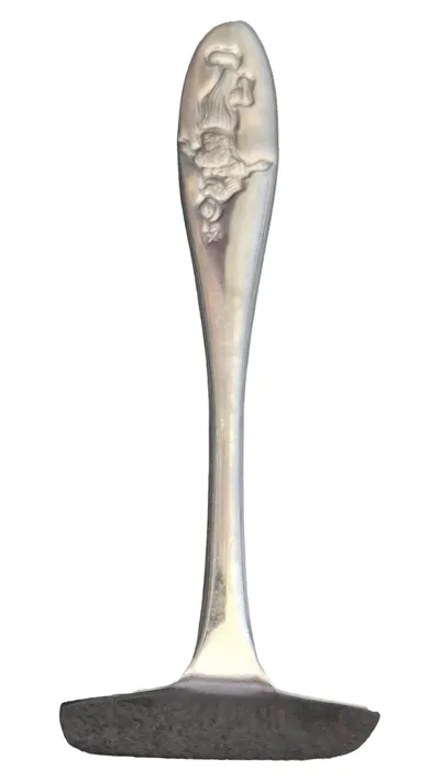 WMF Kinderbesteck Löffel Teddybär Motiv Edelstahl Silber 11 cm