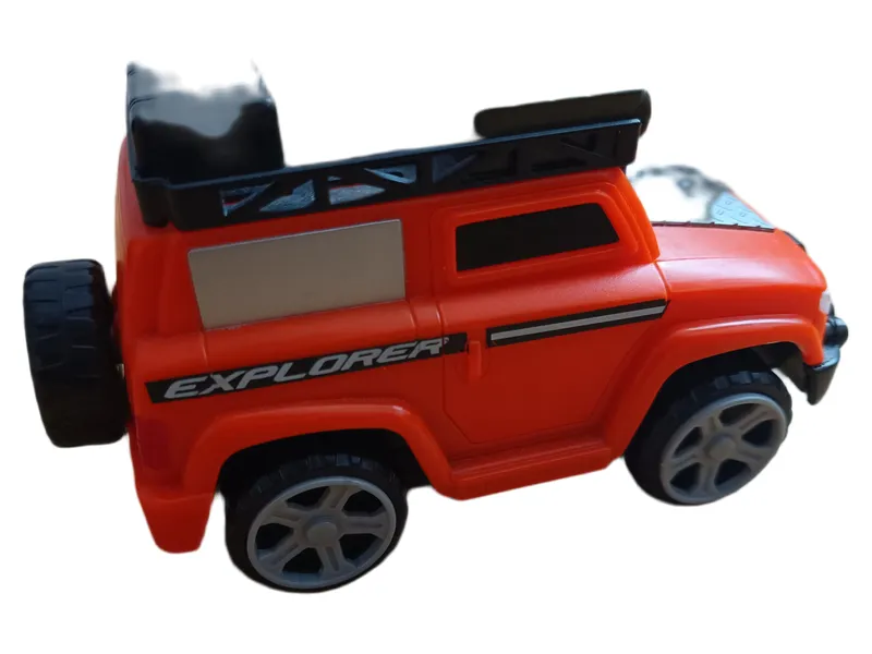 Dickie Toys Explorer Geländewagen Spielzeugauto Orange 1