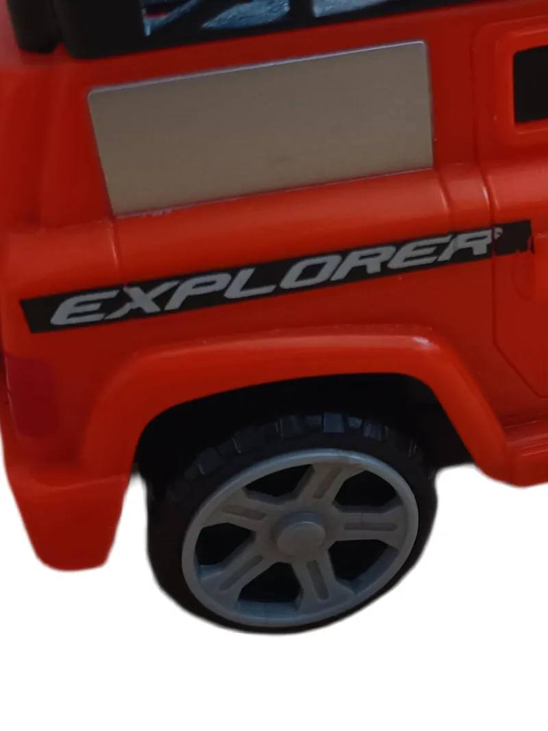 Dickie Toys Explorer Geländewagen Spielzeugauto Orange 2