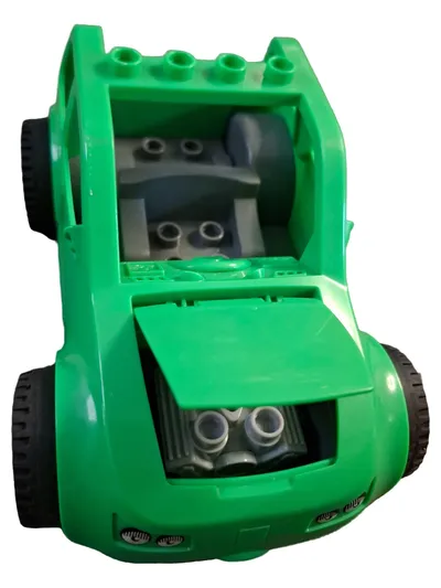 LEGO Auto Grün Kinder Spielzeug Bausteine Fahrzeug