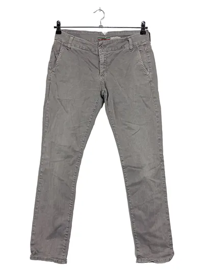 Please Damen Stoffhose Grau M Casual Wollhose