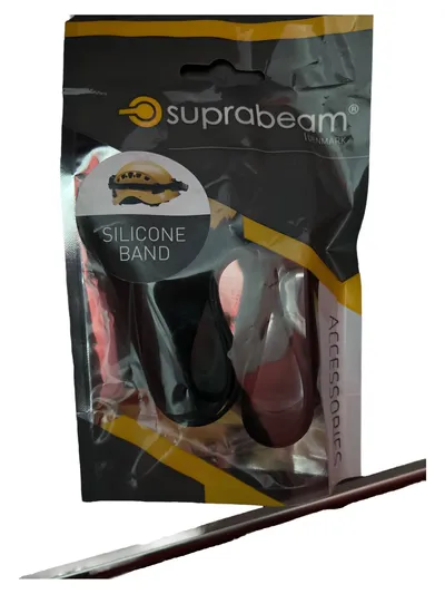 Suprabeam Silikonband Schwarz für Stirnlampe Zubehör Ersatz