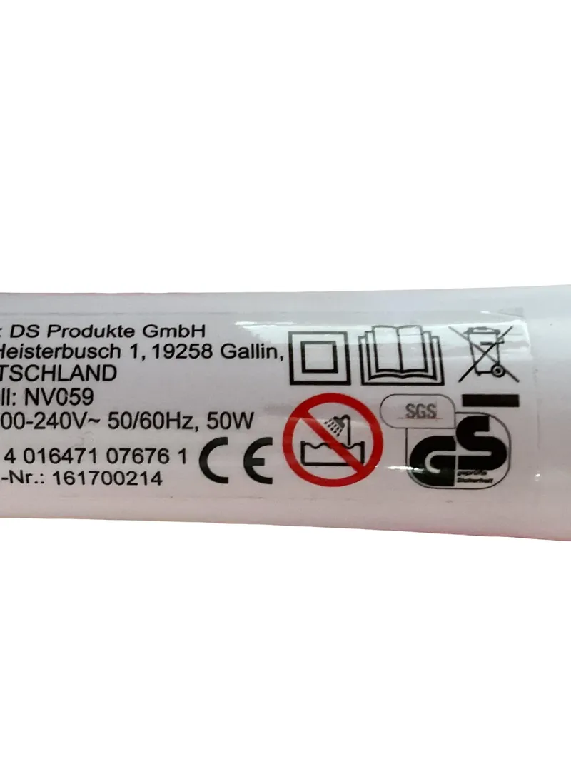 DS Produkte GmbH NV059 Glätteisen Weiß Haarglätter Stylinggerät 4