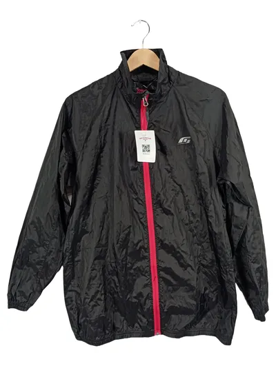 Crivit Sports Damen Windjacke Funktionsjacke Gr. L 44/46 Schwarz Pink