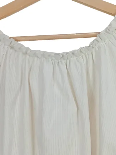 BIK BOK Damen Oberteil Off-Shoulder Weiß Einheitsgröße Top