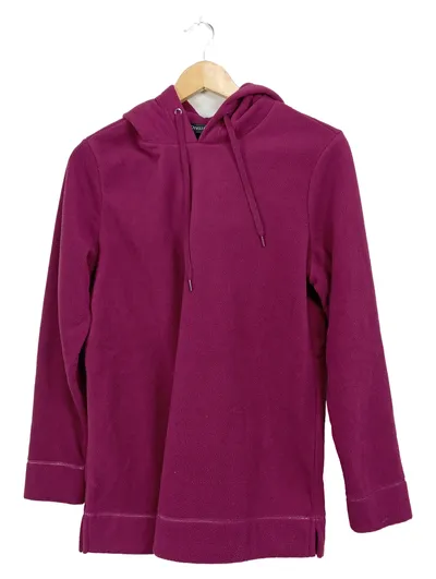Dress In Damen Fleece Kapuzenpullover Gr. 40/L Lila Hoodie