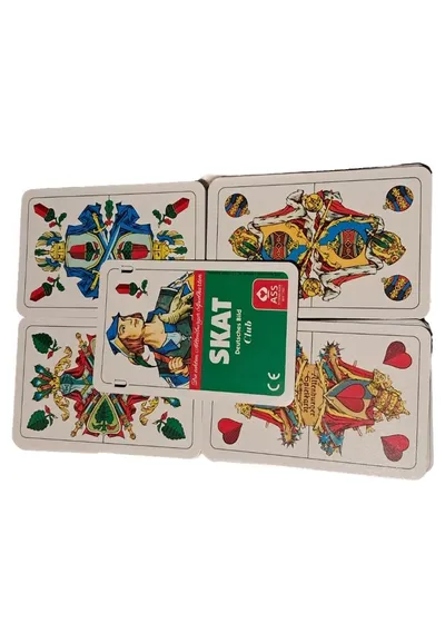 ASS Altenburger SKAT Deutsches Bild Club Kartenspiel Jägermeister Edition