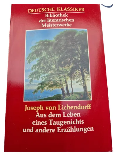 Joseph von Eichendorff Taugenichts Erzählungen Taschenbuch Deutsch Klassiker