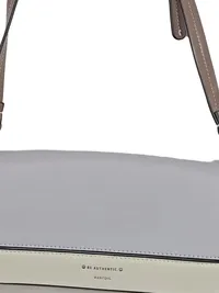 Parfois Umhängetasche Damen Be Authentic Grau Modern Crossbody Bag 2