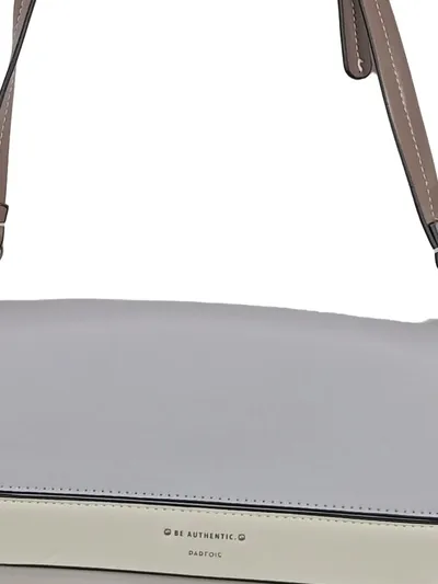 Parfois Umhängetasche Damen Be Authentic Grau Modern Crossbody Bag