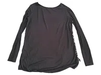 Bellybutton Damen Langarmshirt mit Punkten Gr. 40/L Casual Schwarz 3