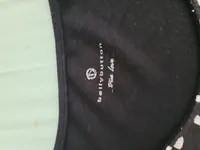 Bellybutton Damen Langarmshirt mit Punkten Gr. 40/L Casual Schwarz 6