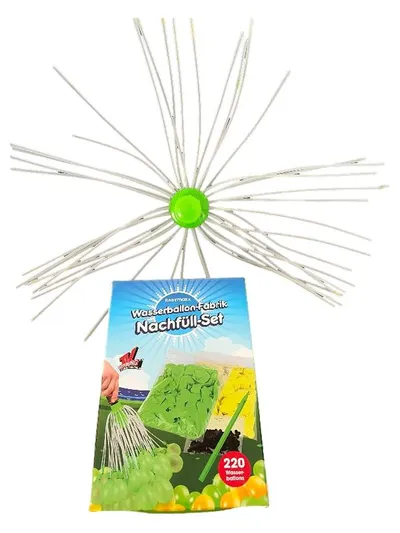 EASYmaxx Wasserballon-Fabrik Nachfüll-Set 220 Wasserballons Kinder