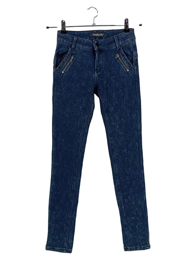 Simply Chic Damen Jeans Hose Straight Leg Blau Größe 36