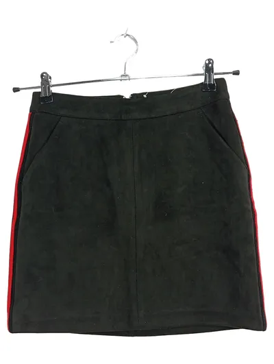 Vero Moda Damen Sportrock Minirock Schwarz Uni Gr. XS 34 Polyester