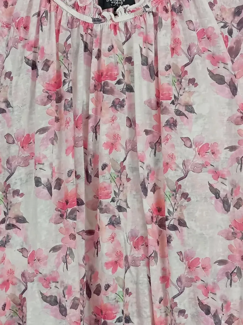 Bexleys Woman Damen T-Shirt 46/3XL Mehrfarbig Blumenmuster 3