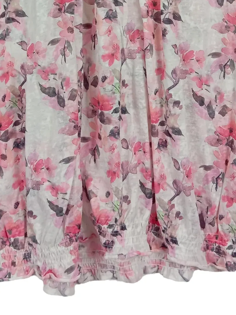 Bexleys Woman Damen T-Shirt 46/3XL Mehrfarbig Blumenmuster 4