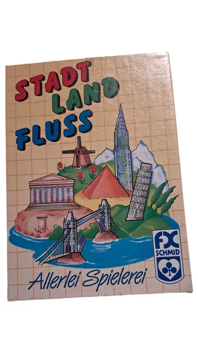 FX Schmid Stadt Land Fluss Quizspiel Gesellschaftsspiel Familienspiel