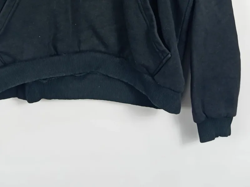 BARBOZA Herren Hoodie Kapuzenpullover Bullenkopf-Logo Schwarz Gr. 50;L 5