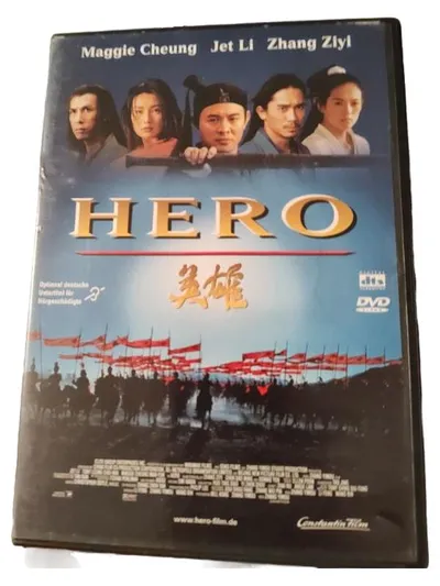 Hero - Jet Li - DVD - Maggie Cheung Zhang Ziyi - Actionfilm - Constantin Film