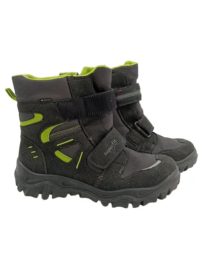 Superfit Kinder Schneestiefel Gore-Tex Klettverschluss Grau Gr. 39