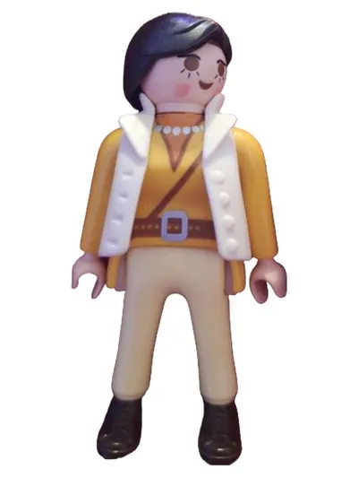 Playmobil Abenteurerin Spielfigur Frau Zopf gelb weiß ab 4 Jahre