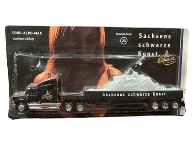 Eibauer Ford Aero-Max Modell LKW Sammelfahrzeug Schwarz 23cm