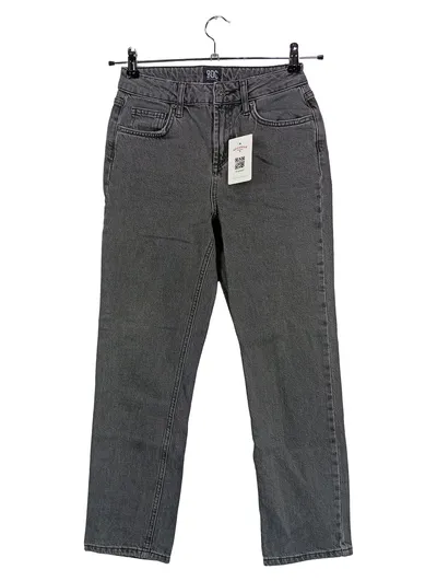 BDG Urban Outfitters Damen Jeans Straight Kick Grau W26 Regular Fit