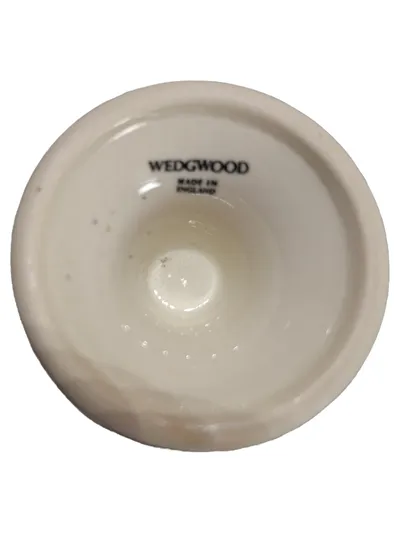 WEDGWOOD Eierbecher Vintage Weiß Keramik Leuchtturm