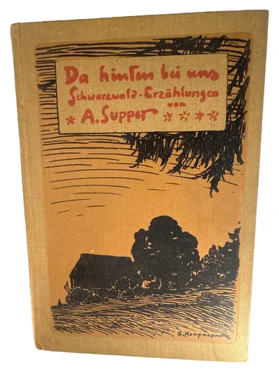 Antiquarisches Buch Schwarzwald-Erzählungen A. Supper Hardcover Deutsch