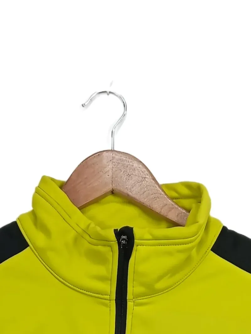 Carver Herren Sportjacke Fahrradjacke Gelb Gr. L Polyester 5