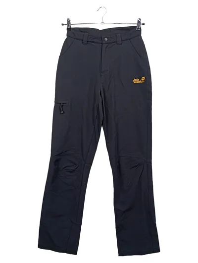 Jack Wolfskin Kinder Outdoorhose Trekking Gr. 176 Schwarz