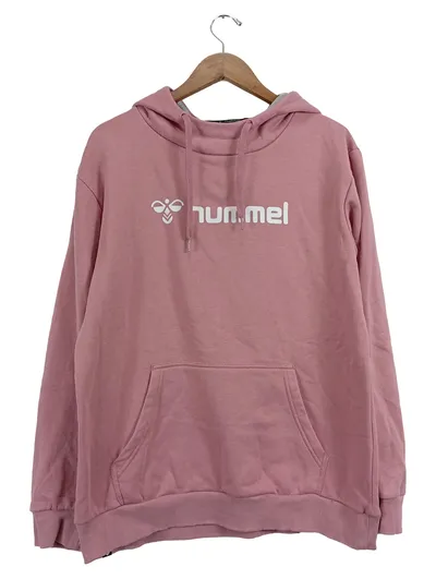 Hummel Damen Kapuzenpullover Hoodie Gr. 40/L Rosa Sportlich