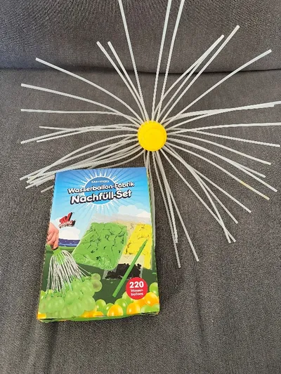 EASYmaxx Wasserballon-Fabrik Nachfüll-Set 220 Wasserballons Grün Gelb