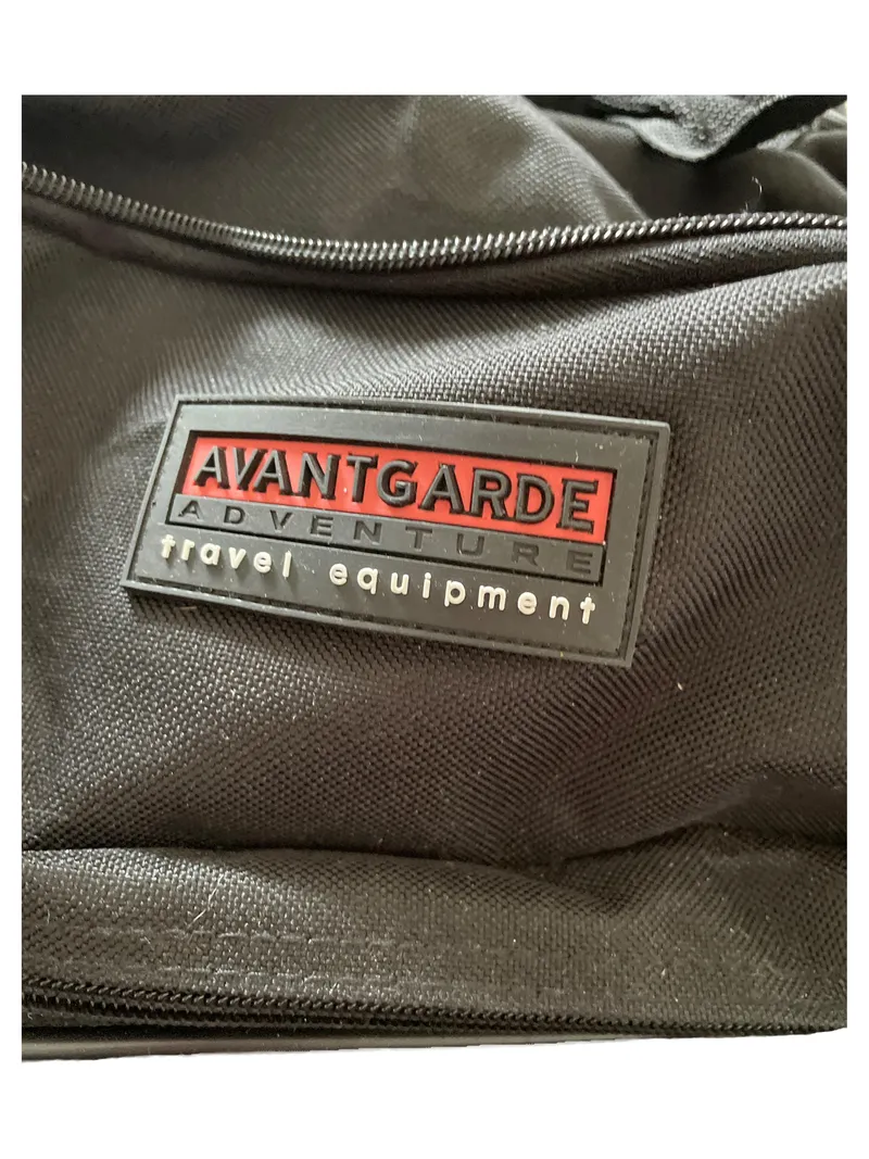 AVANTGARDE Sporttasche Reisetasche Schwarz Polyester 65x35cm Praktisch 2