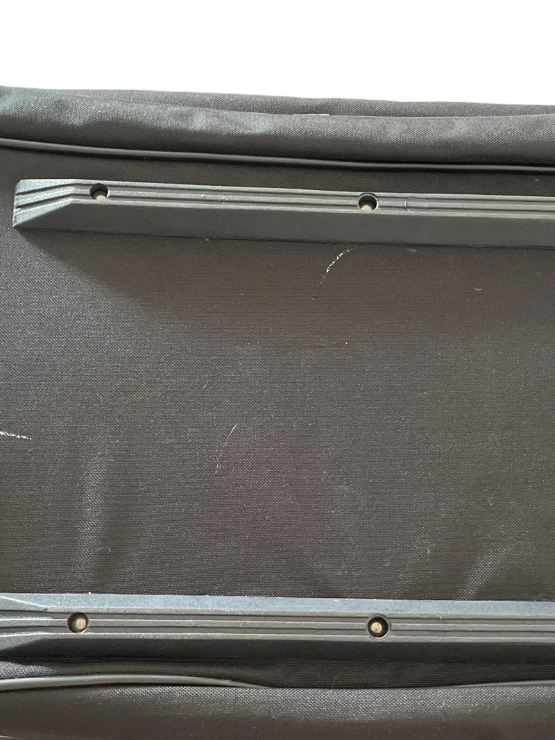 AVANTGARDE Sporttasche Reisetasche Schwarz Polyester 65x35cm Praktisch 5