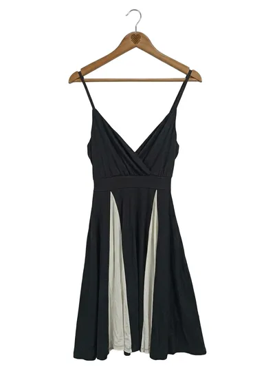 LASCANA Damen Sommerkleid Spaghettiträger Gr. 36 Mehrfarbig Feminin