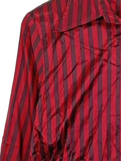 Windsor Damen Business Hemd Rot Gestreift Langarm Gr. 40/L Elegant