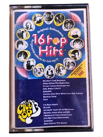 16 Top Hits Club Top 13 Januar Februar 1980 Kassette MC Sampler Compilation