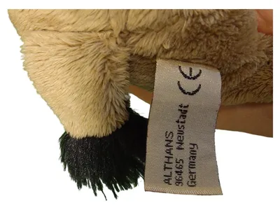 Althans Baby Kuscheltier Löwe Stofftier Braun 15cm Plüschtier