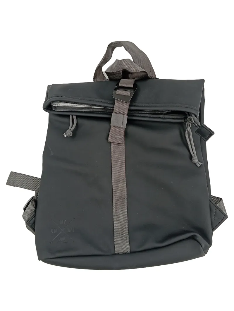 MYONWAY Schwarzer Mini-Rucksack Damen Polyester 31x31cm Praktisch 1