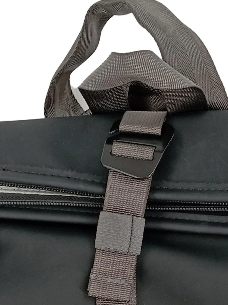 MYONWAY Schwarzer Mini-Rucksack Damen Polyester 31x31cm Praktisch 2