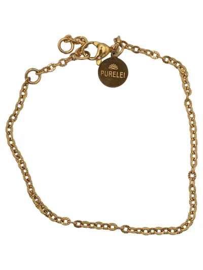 PURELEI Armband Damen Gold Metall Minimalistisch Schmuck