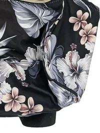 Kalidi Damen Rucksack Blumenmuster Mehrfarbig Freizeit Tasche 4